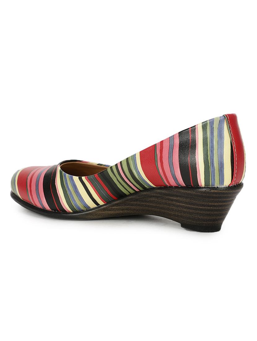 multi colored slip on ballerina - 18002963 - Standard Image - 2