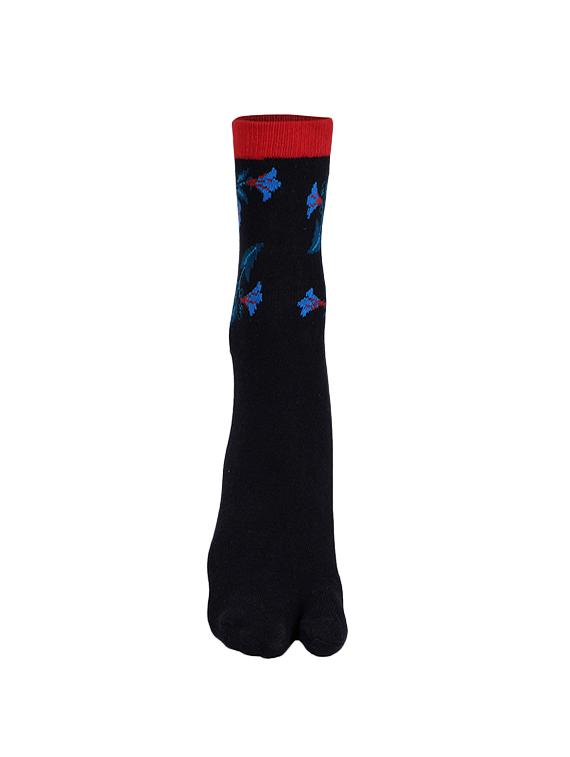 ankle length premium women socks with thumb - 18003153 - Standard Image - 2