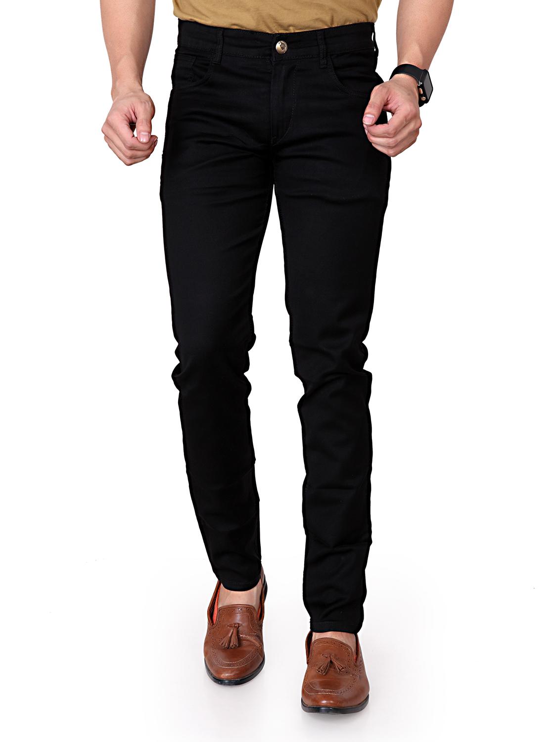 mens slim fit plain jeans - 18003478 -  Zoom Image - 0