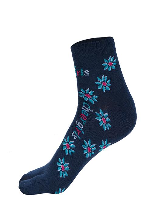 ankii cotton self design premium women socks with thumb, pack of 3 - 18006890 - Standard Image - 2
