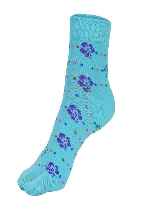 ankii cotton self design premium women socks with thumb, pack of 3 - 18006919 - Standard Image - 2