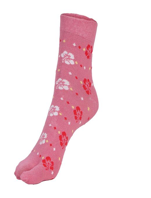 ankii cotton self design premium women socks with thumb, pack of 3 - 18006924 - Standard Image - 2