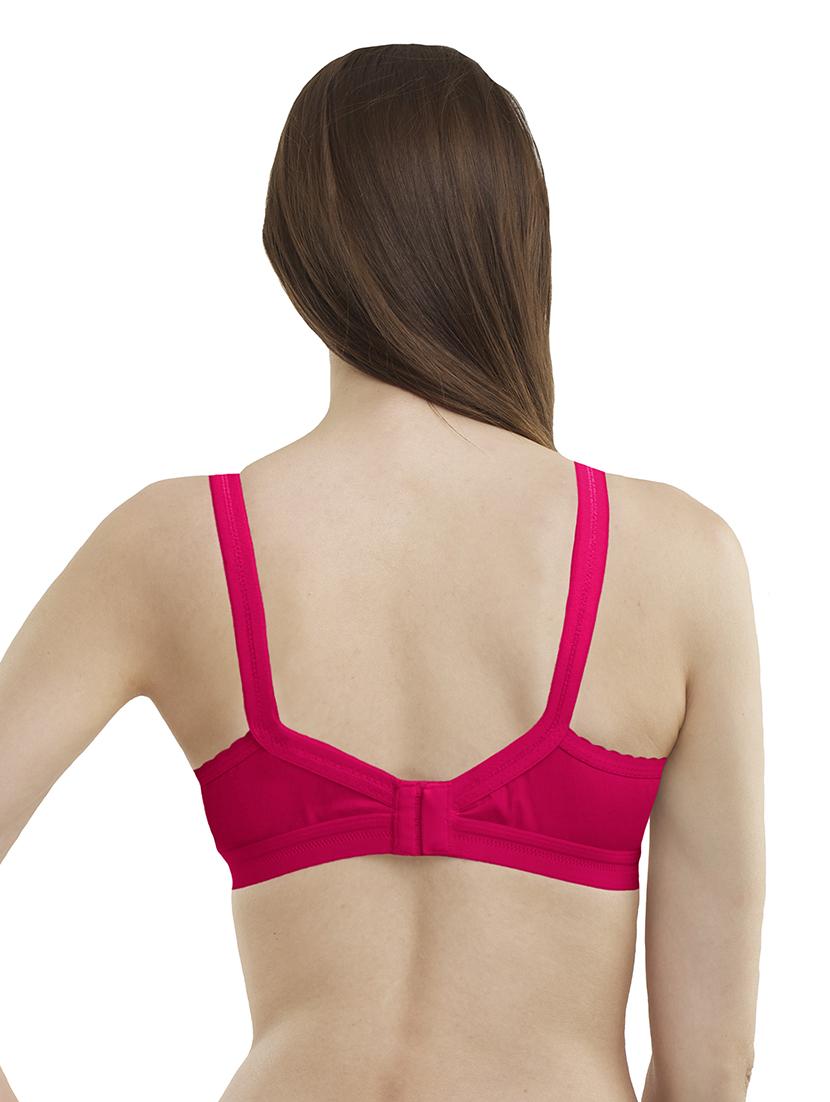 set of 3 solid regular bra - 18009698 - Standard Image - 2
