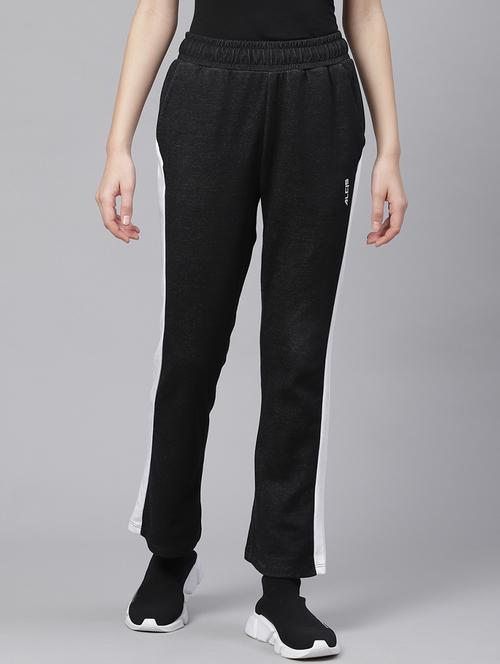 high rise side taped track pant - 18009789 - Standard Image - 0