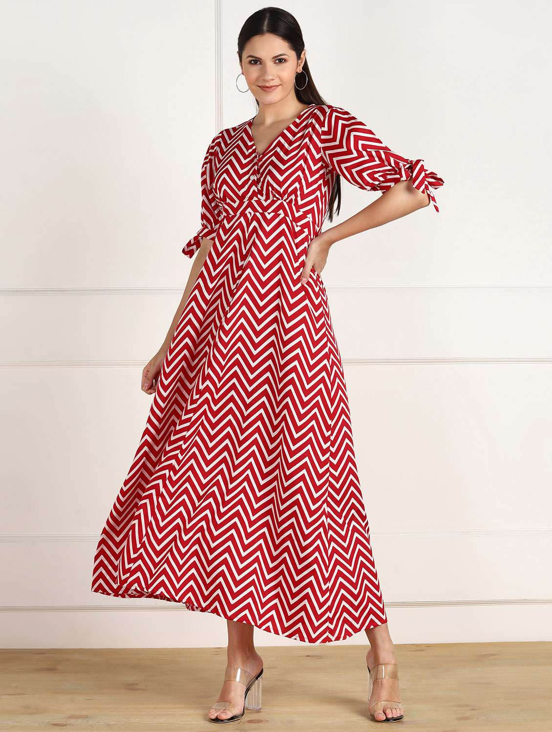 women's printed dress - 18010947 - Zoom Image - 0