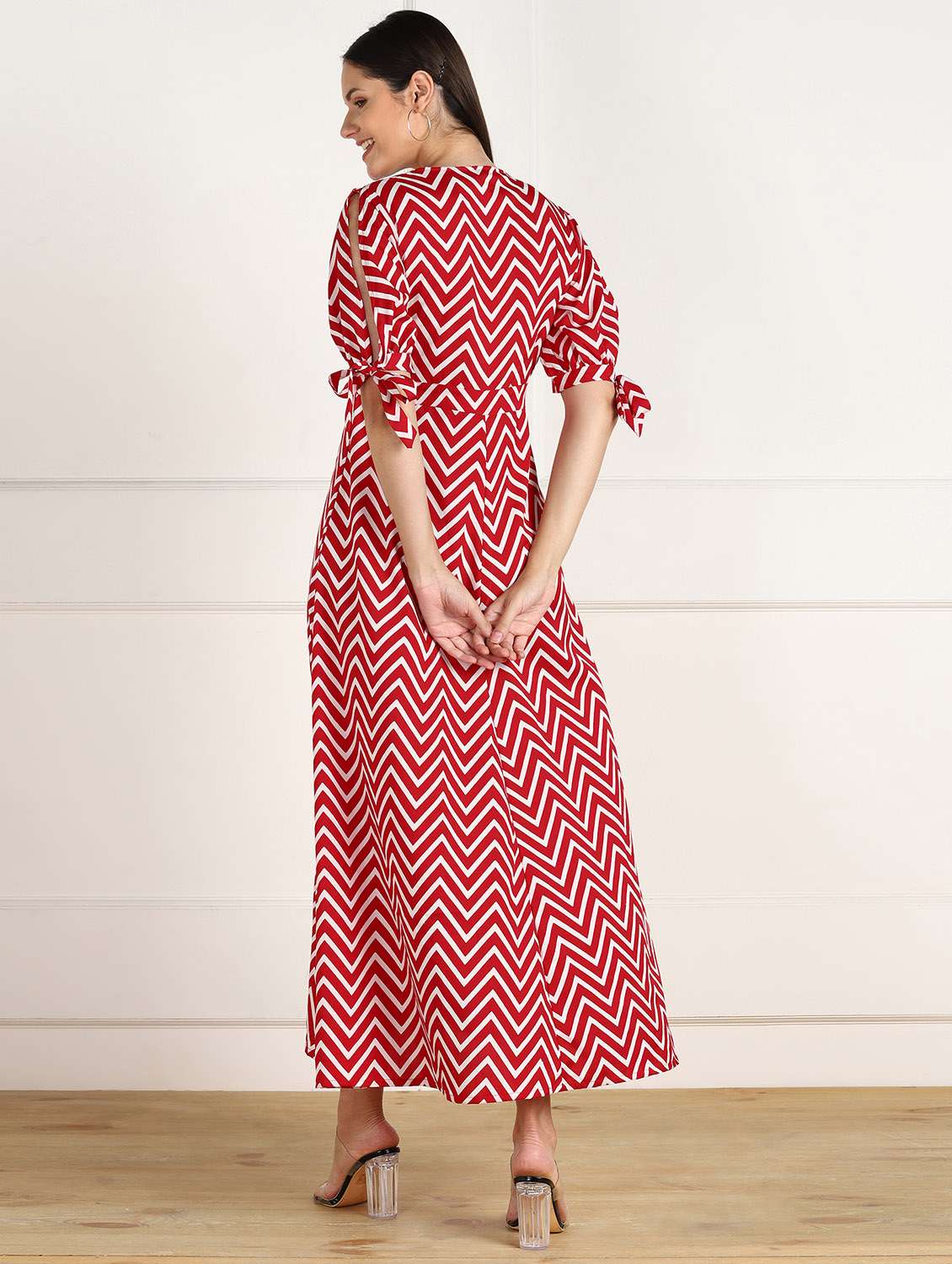 women's printed dress - 18010947 - Standard Image - 2