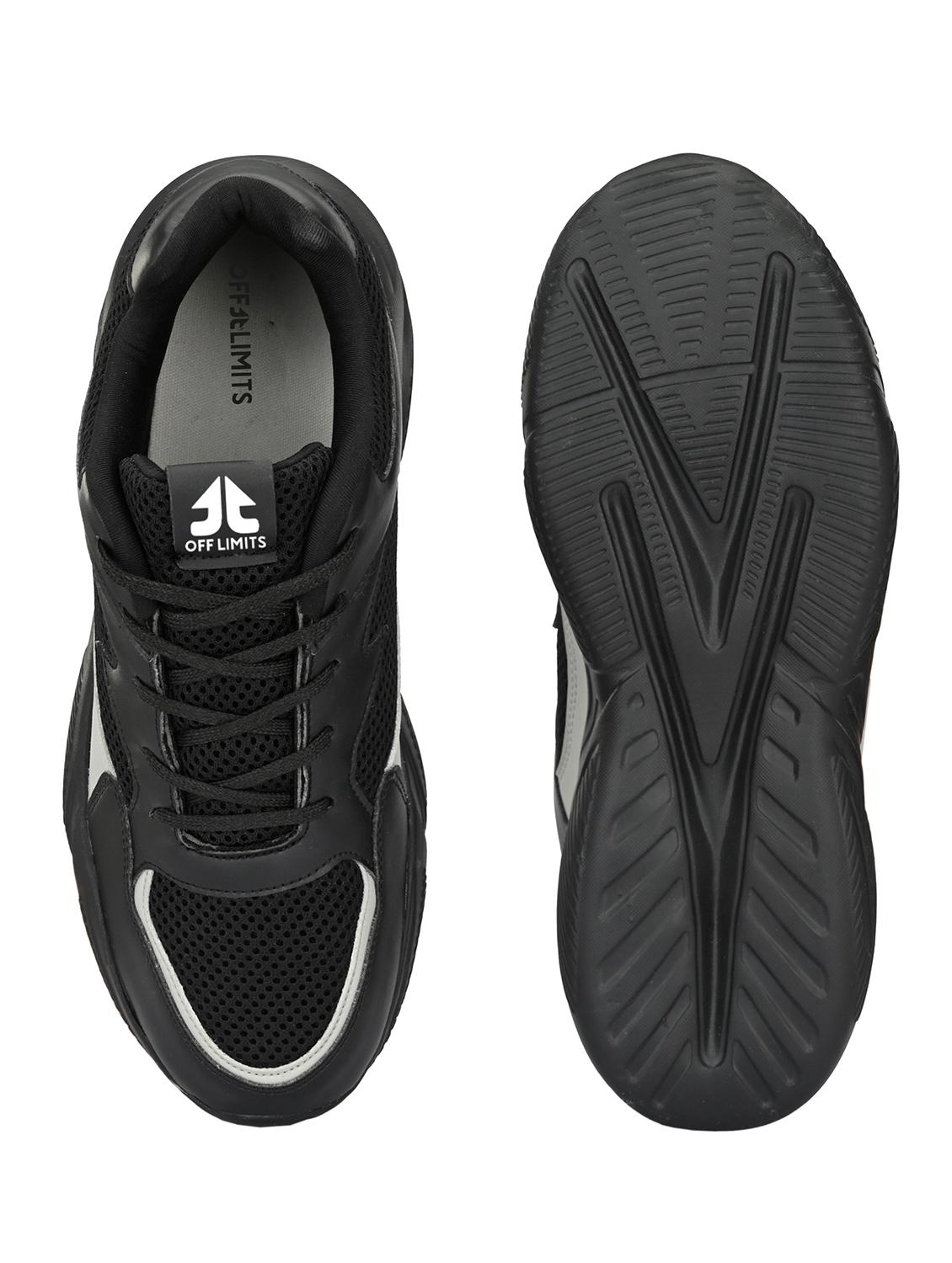 black mesh sport shoes - 18013120 -  Standard Image - 2