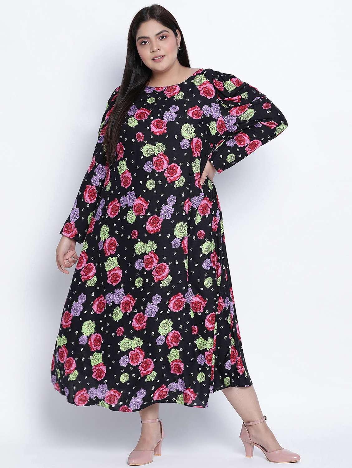 women's  floral dress - 18013316 -  Zoom Image - 0