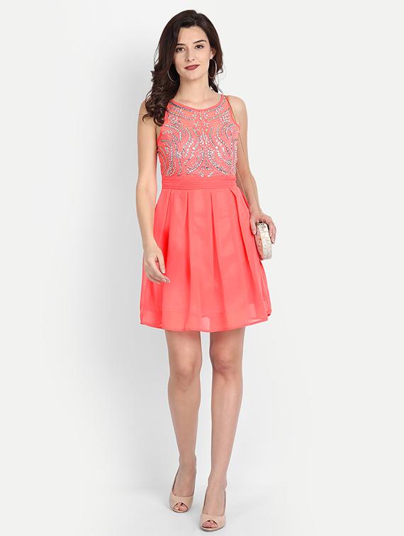 women's fit & flare  dress