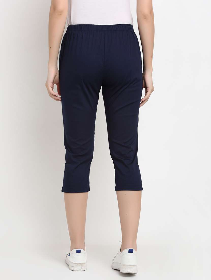 mid rise solid capri - 18016419 -  Standard Image - 2
