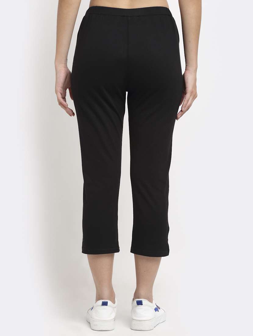 mid rise solid capri - 18016566 -  Standard Image - 2