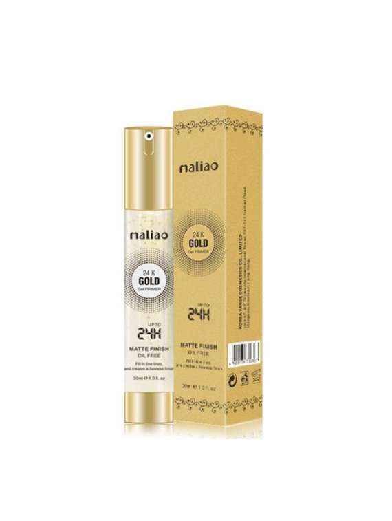 maliao 24k gold gel primer matte finish 