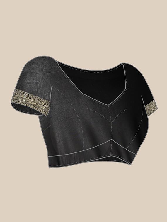 zari work kanjivaram saree with blouse - 18017514 - Standard Image - 2
