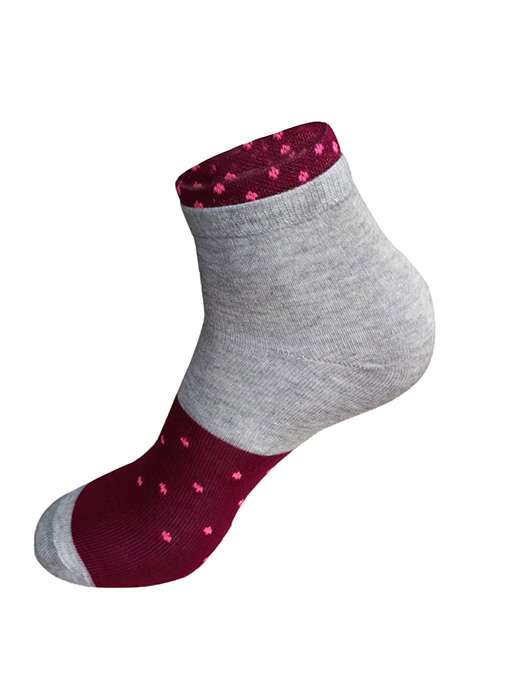 ankii stylish cotton self design women premium ankle socks, pack of 4 - 18018934 -  Standard Image - 2