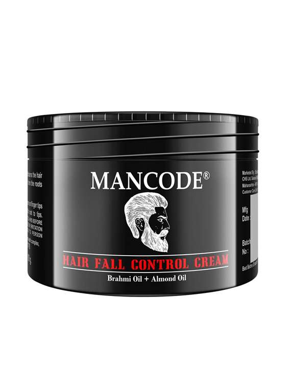 mancode hair fall control cream for men, 100 gm