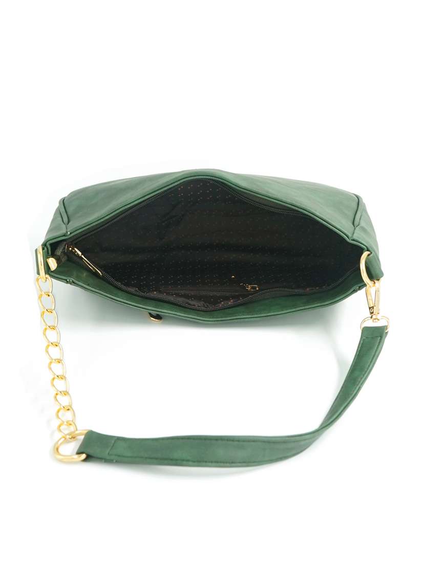 green leather handbag - 18019480 - Standard Image - 2