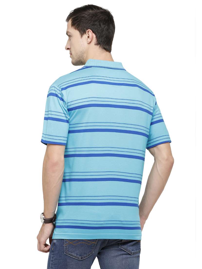 turquoise striped polo t-shir - 18020264 -  Standard Image - 2