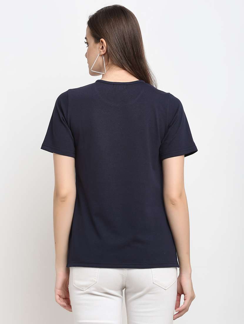 round neck solid tee  - 18020358 -  Standard Image - 2