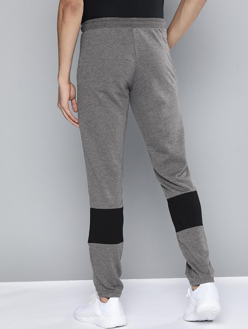 grey printed full length track pant - 18021121 - Standard Image - 2
