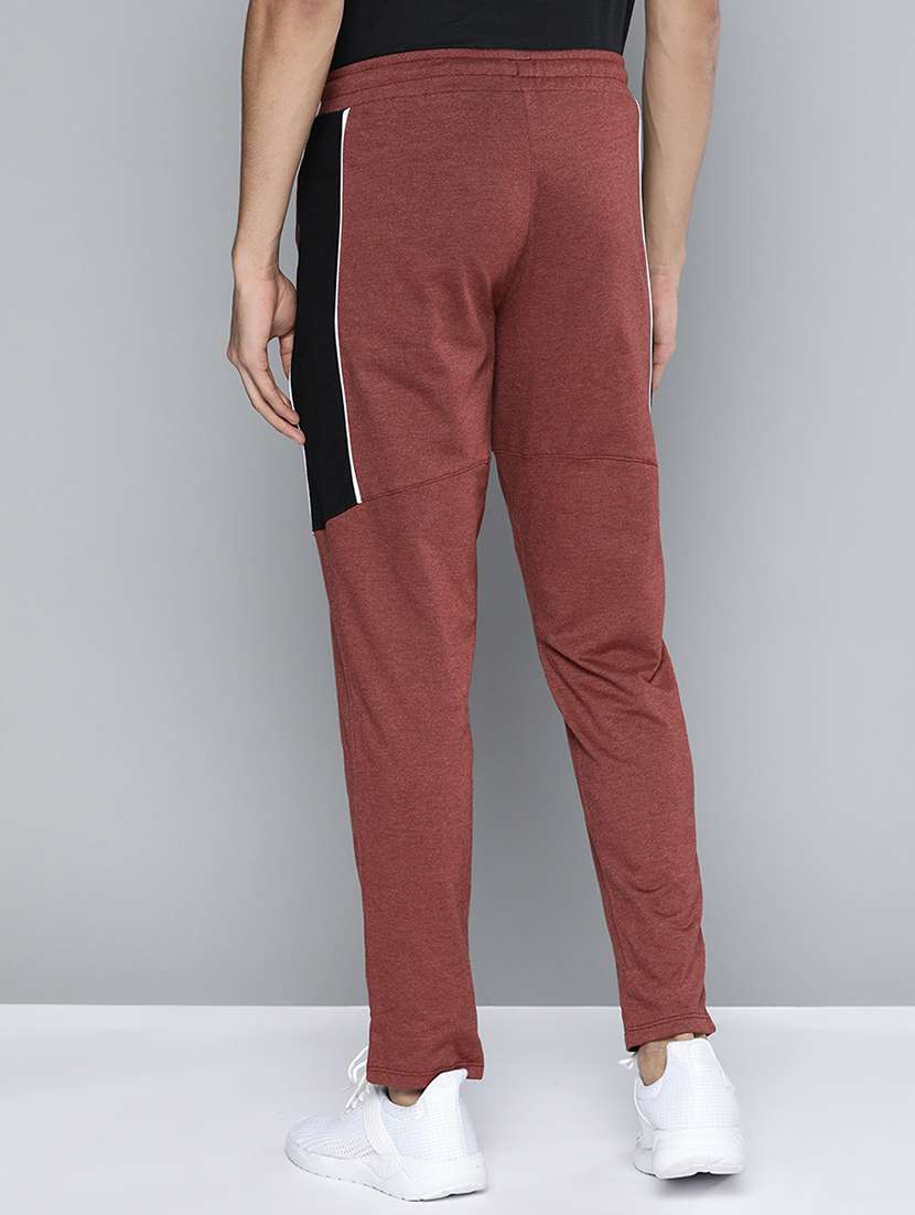 red side taped full length track pant - 18021123 -  Standard Image - 2