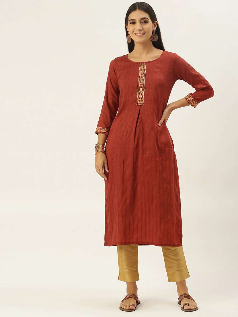 women's straight kurta