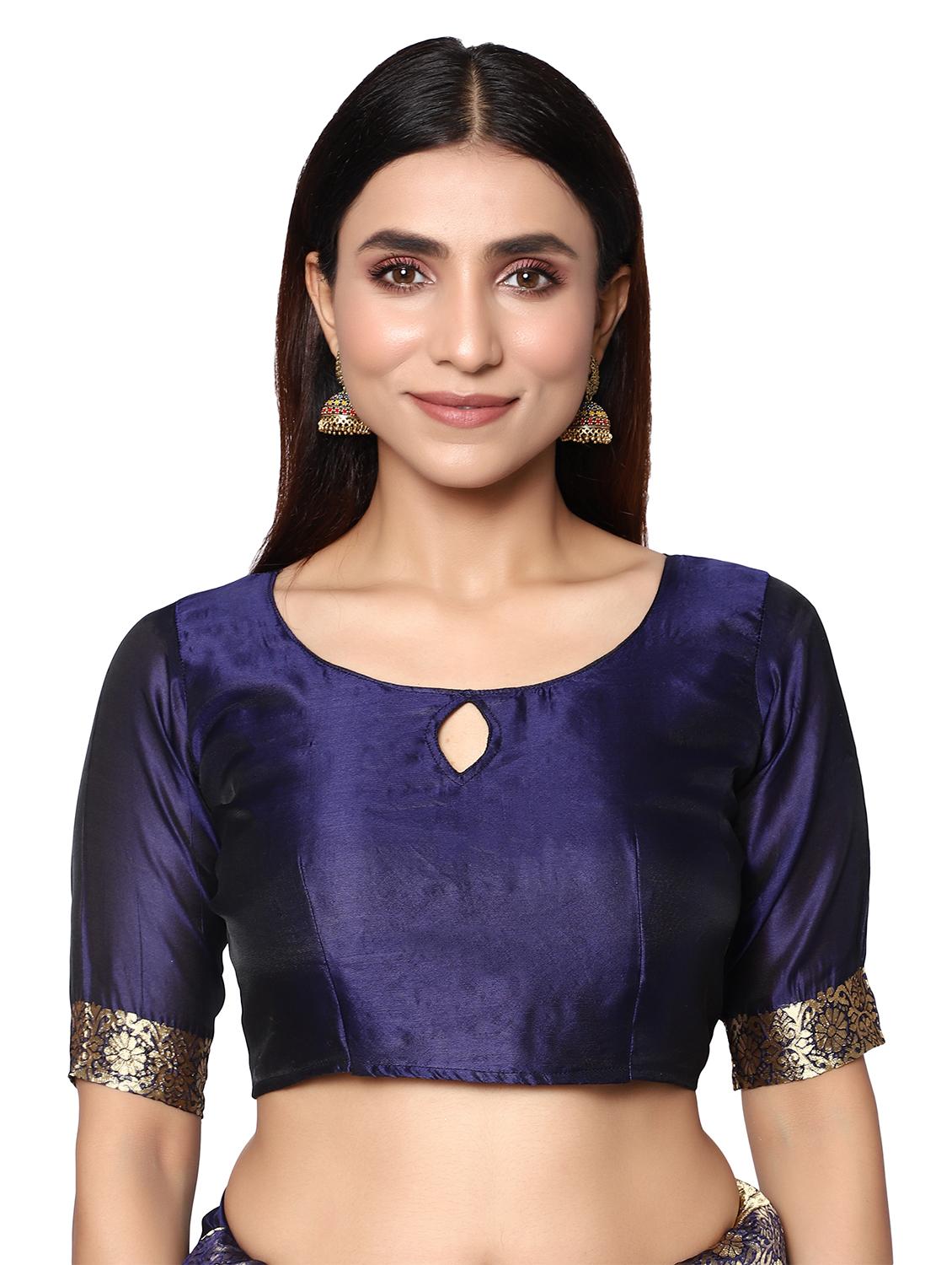 jacquard work kanjivaram saree with blouse - 18021989 - Standard Image - 2