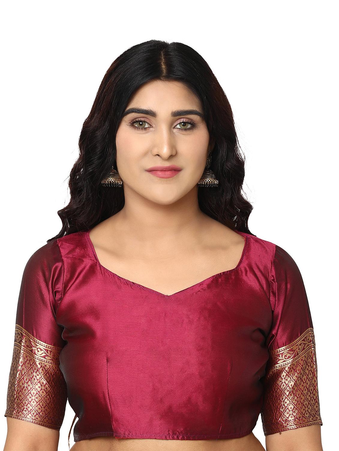 jacquard work kanjivaram saree with blouse - 18022014 - Standard Image - 2