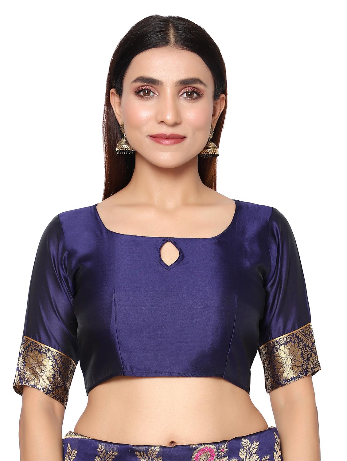 jacquard work kanjivaram saree with blouse - 18022035 - Standard Image - 2