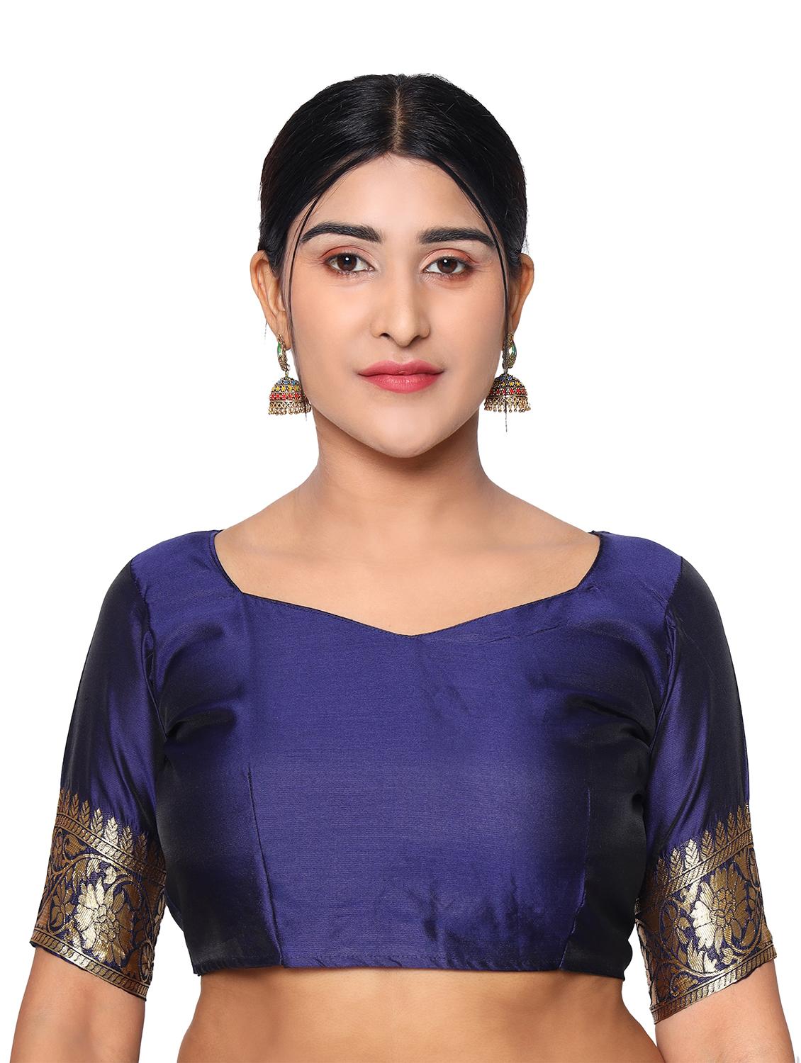jacquard work kanjivaram saree with blouse - 18022042 - Standard Image - 2