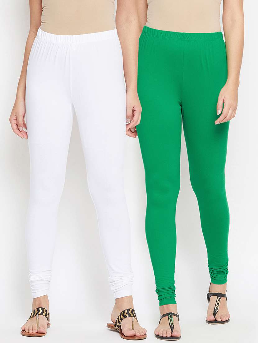 set of 2 solid legging