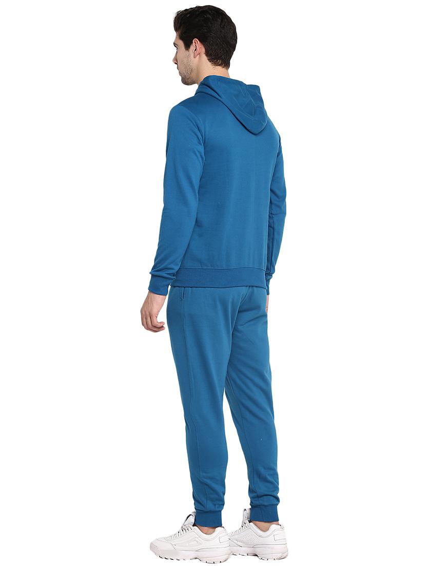 blue printed track pant full length track suit - 18022483 - Standard Image - 2