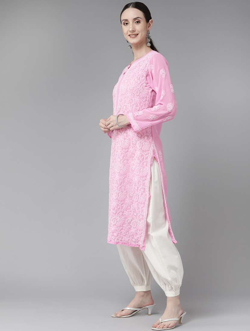 women's straight kurta - 18022570 -  Standard Image - 2