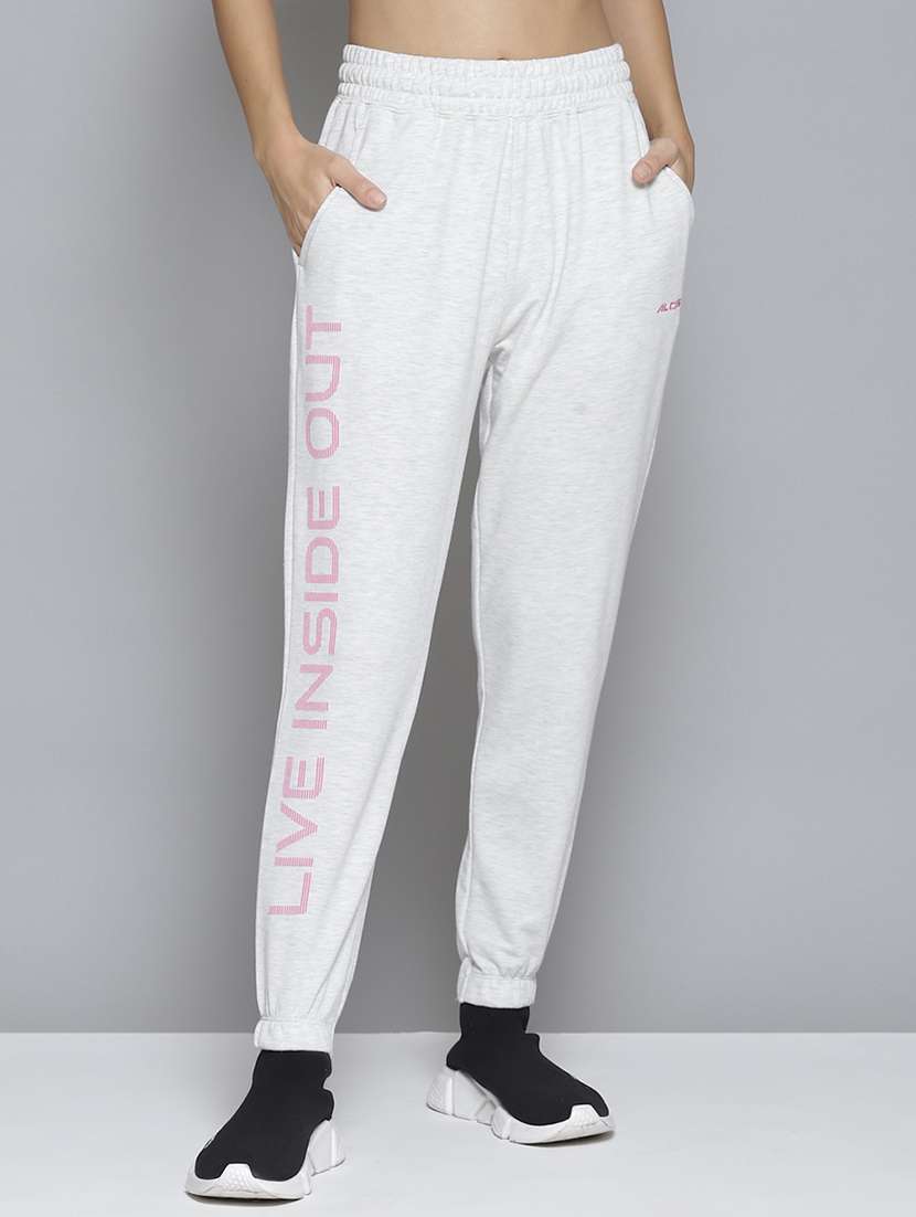 mid rise printed track pant - 18025709 -  Zoom Image - 0