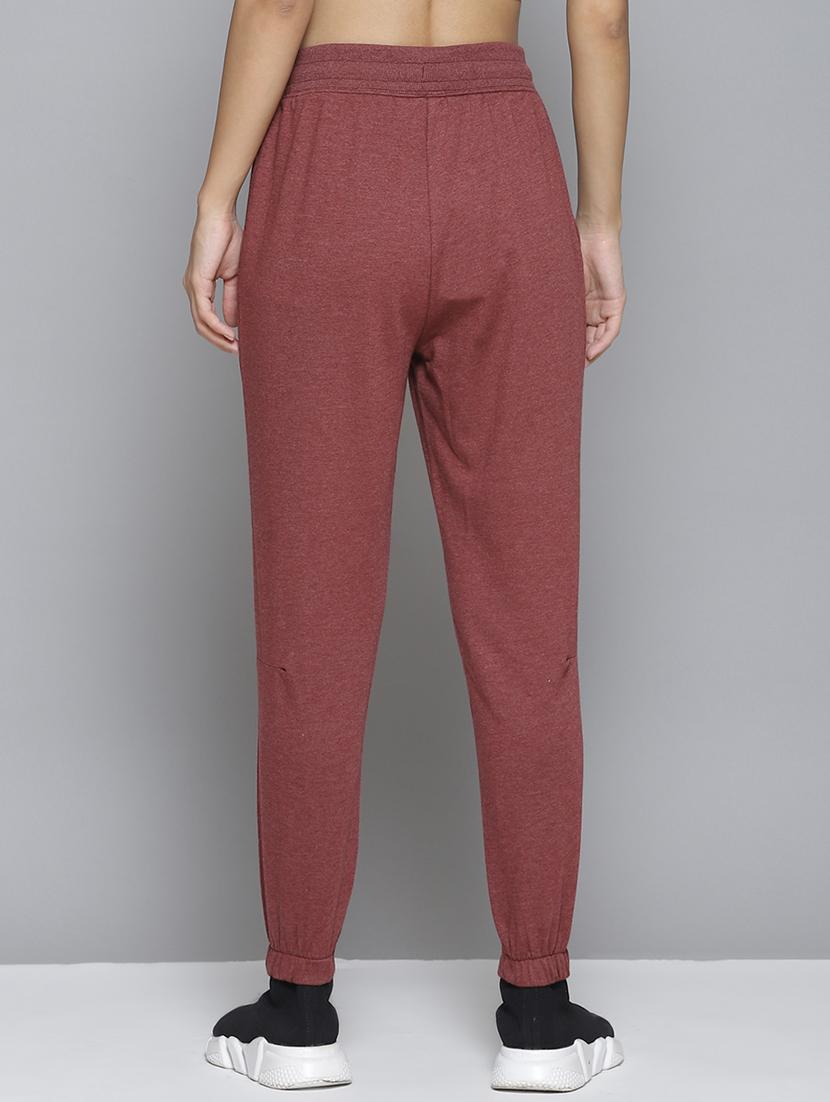mid rise printed track pant - 18025714 - Standard Image - 2
