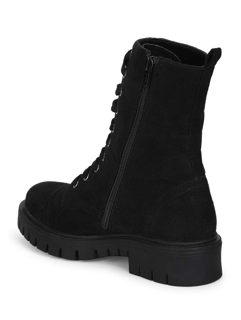 black lace up boot - 18025800 - Standard Image - 2