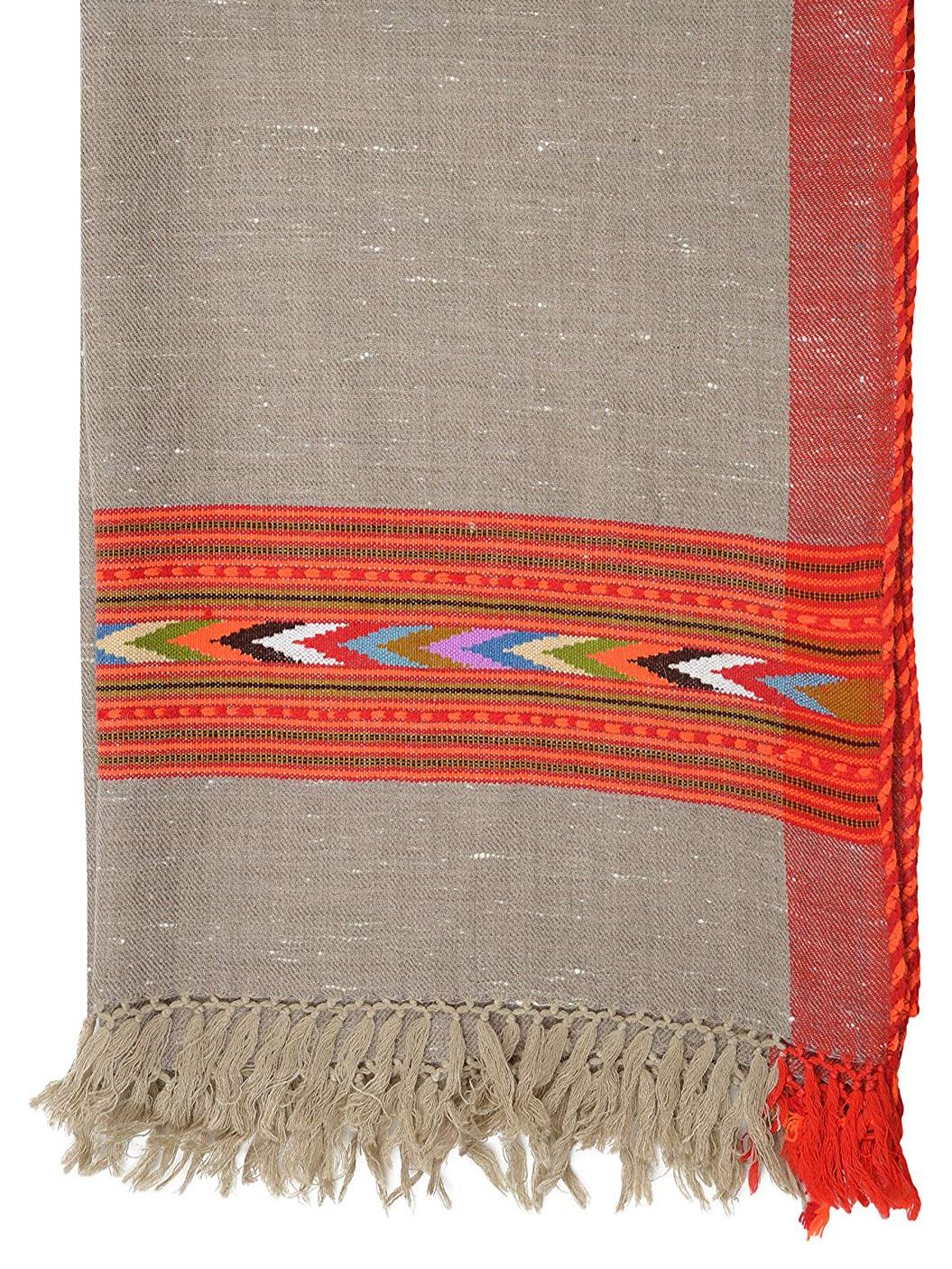 the artistic hand-woven woolen shawls/stoles from - 18026000 - Standard Image - 2