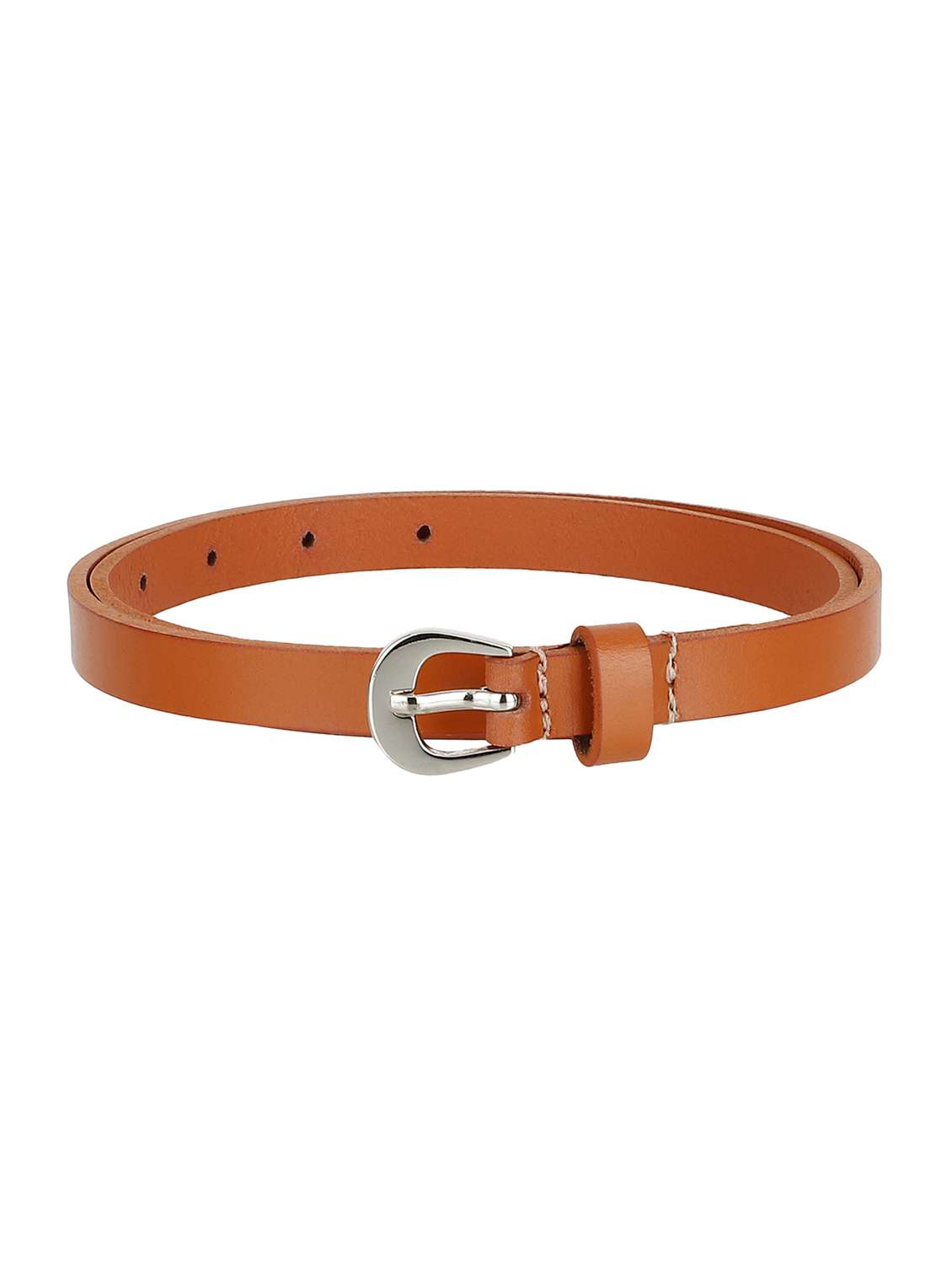 brown leather  belt