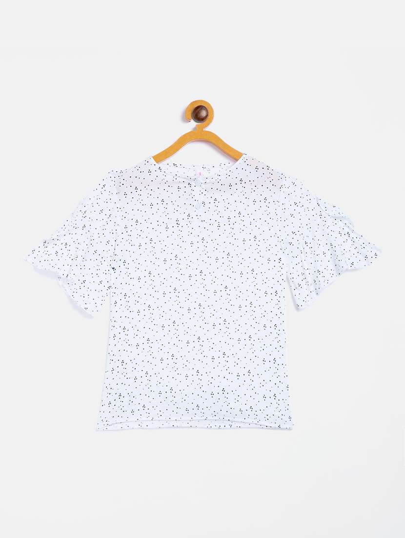 girls round neck top