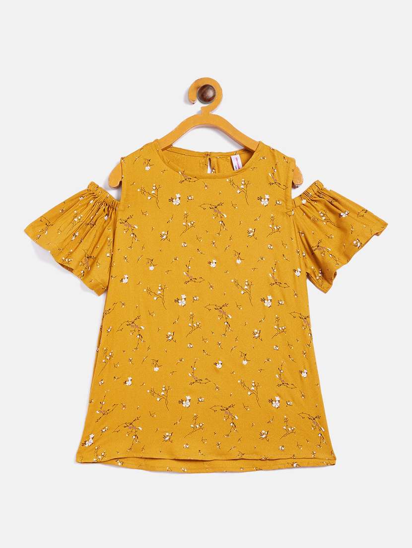 girls round neck top