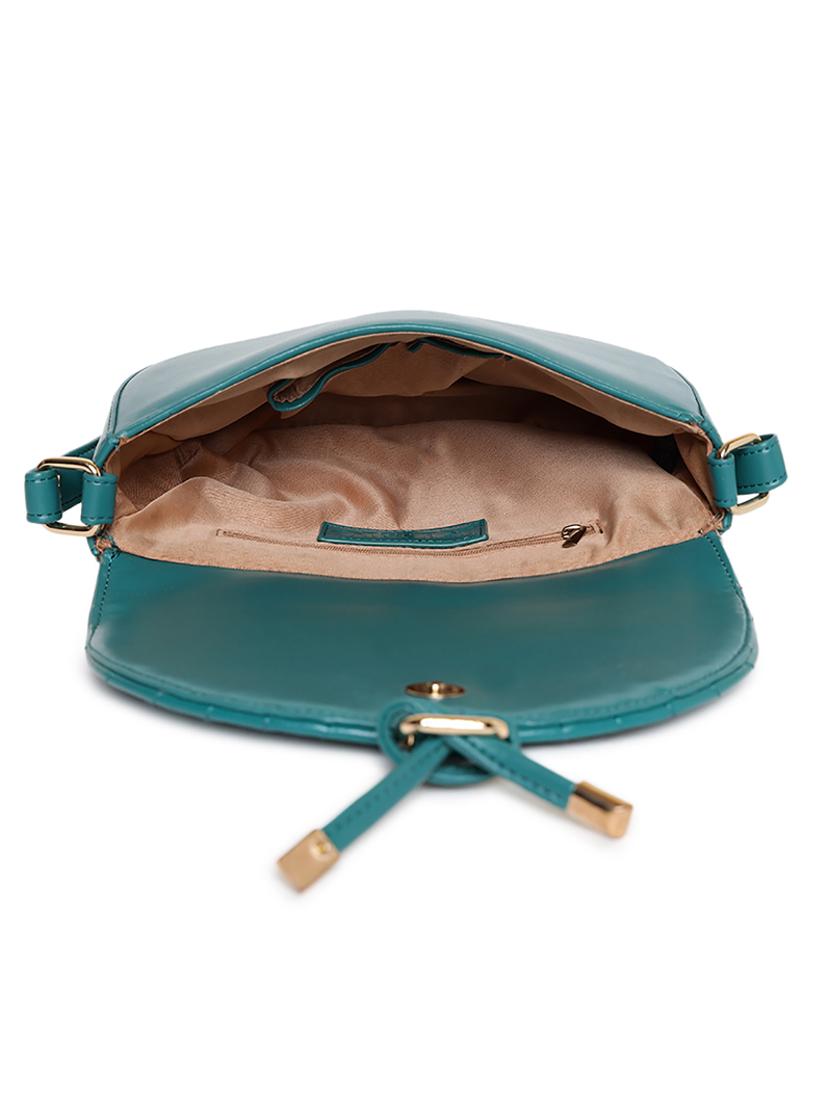 olive leatherette (pu) sling bag - 18028899 - Standard Image - 2