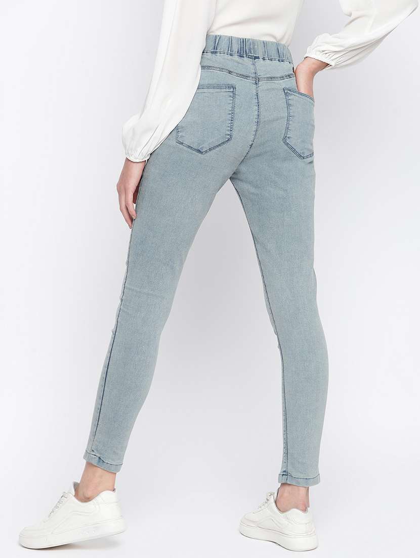 mid rise solid jegging - 18029108 -  Standard Image - 2