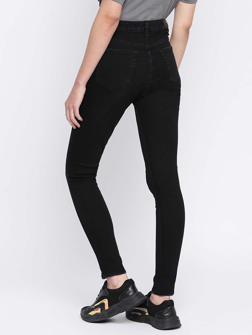 women's plain slim fit jeans - 18029120 -  Standard Image - 2