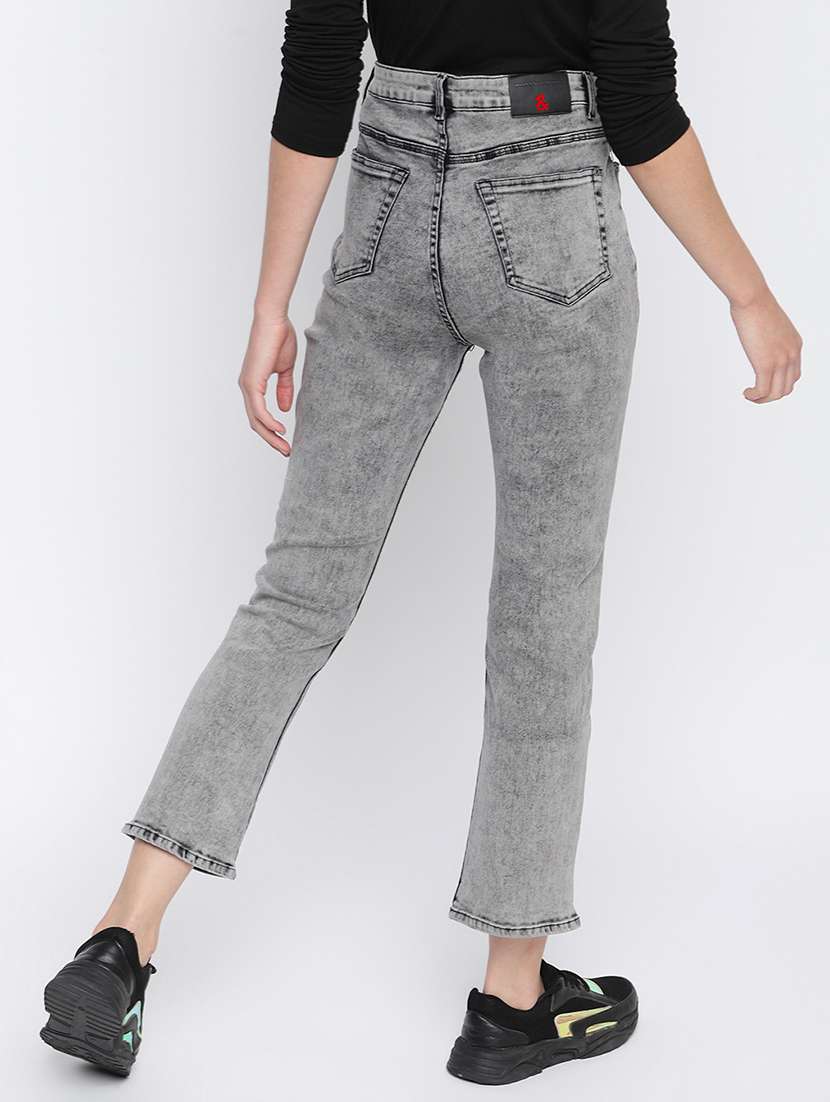 women's distress slim fit jeans - 18029124 -  Standard Image - 2