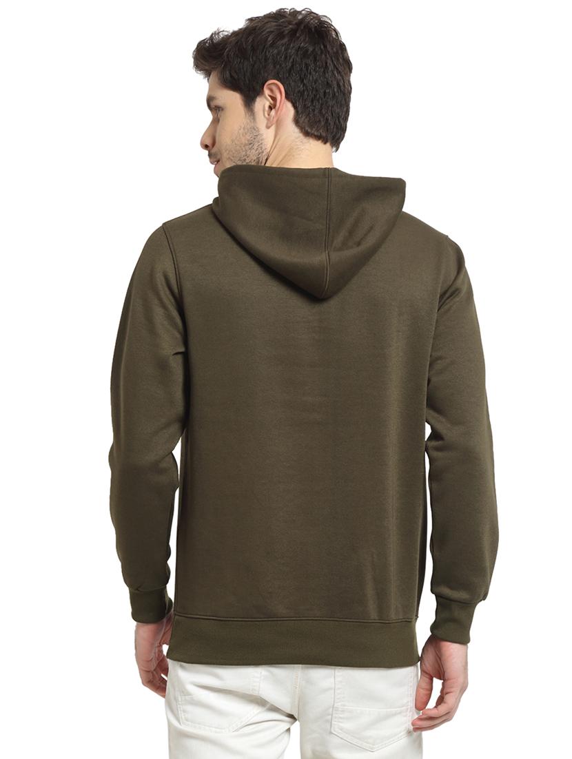 green color men's hooded jacket - 18029342 - Standard Image - 2