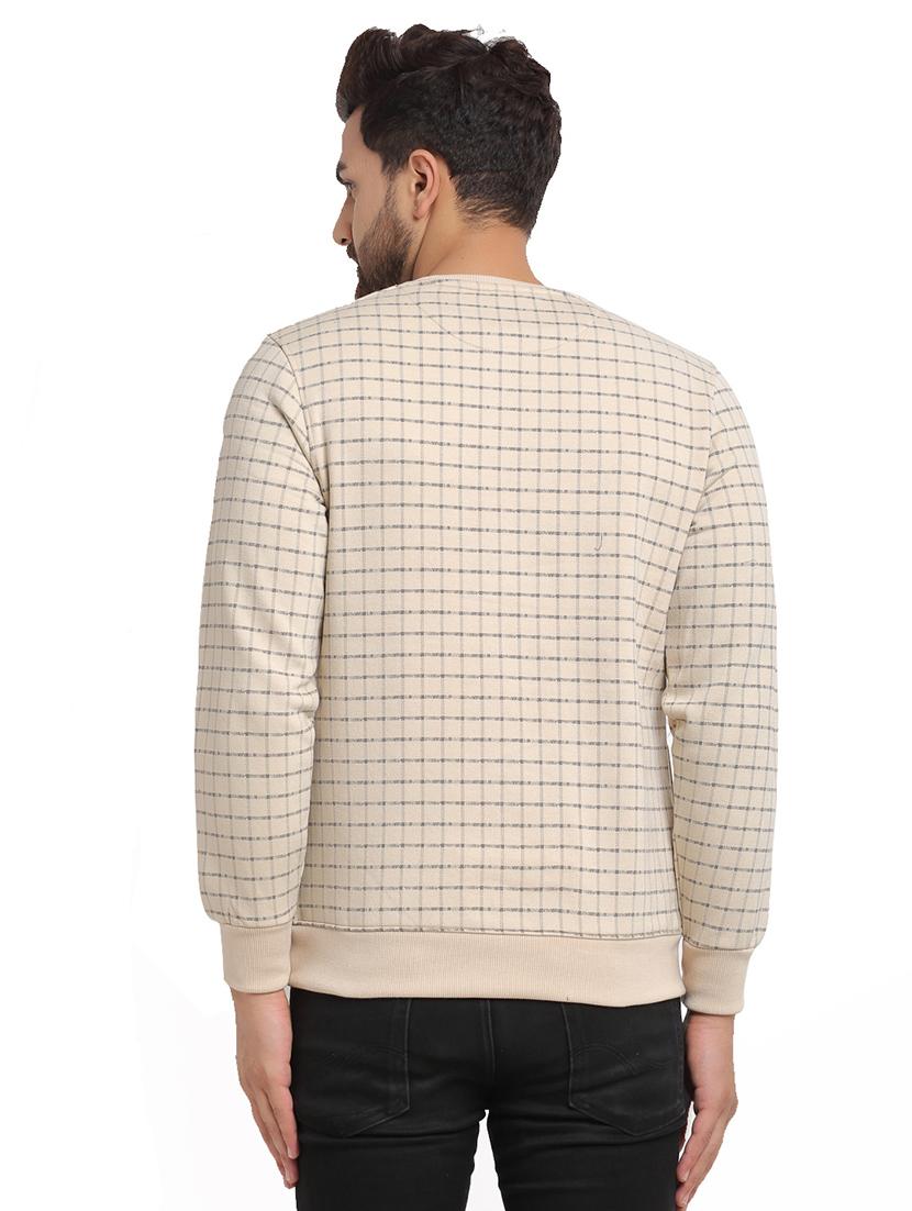 beige color men's hooded jacket - 18029347 - Standard Image - 2