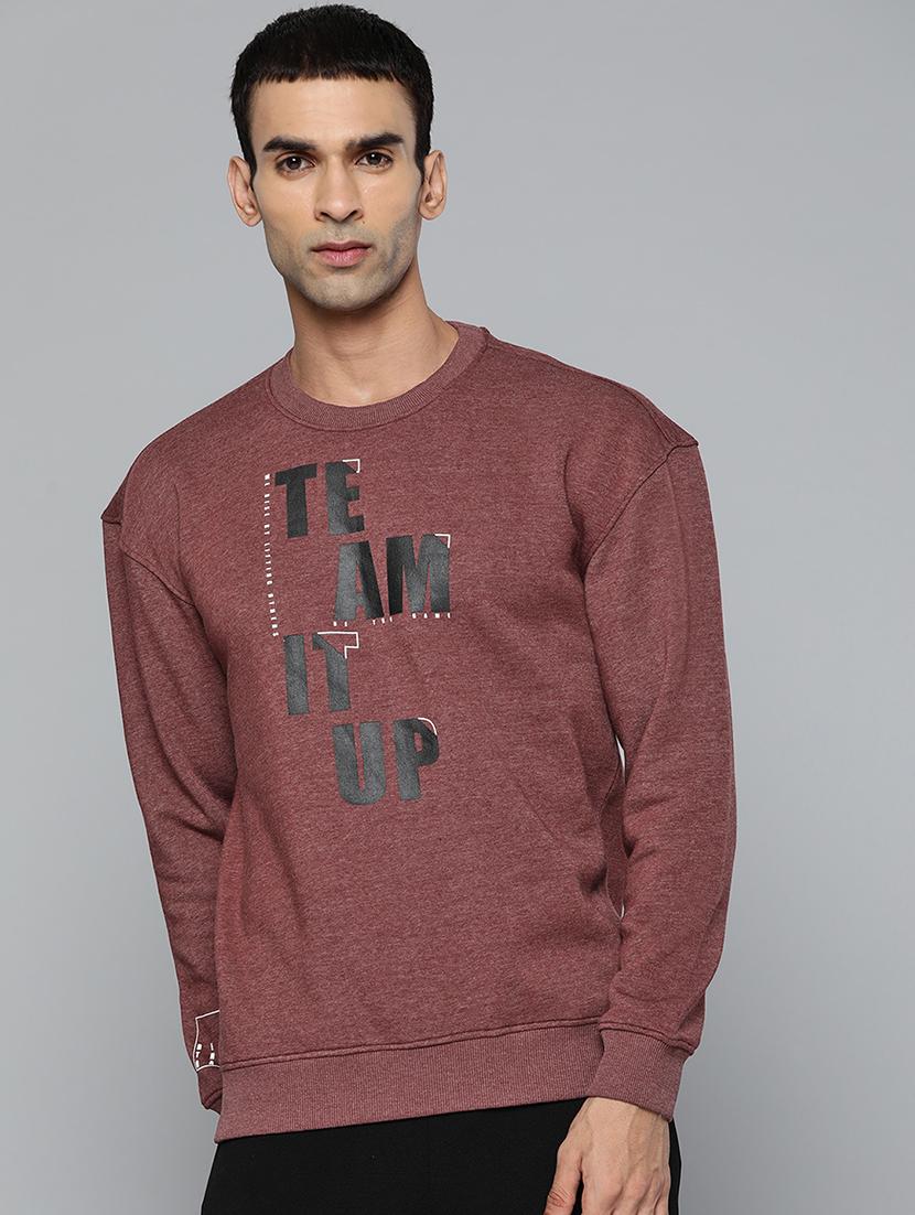 red printed sweatshirt - 18030084 - Zoom Image - 0