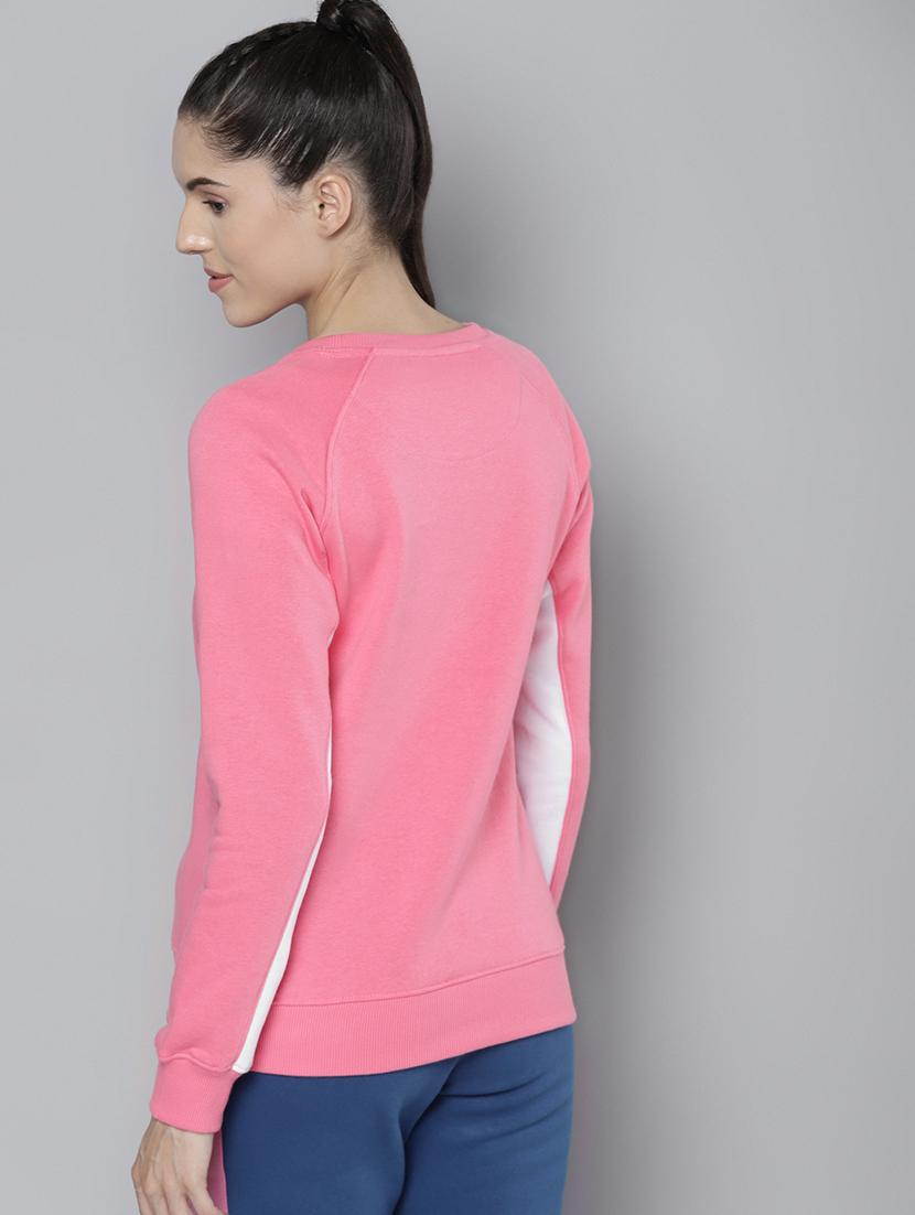 crew neck color block sweatshirt - 18030145 - Standard Image - 2