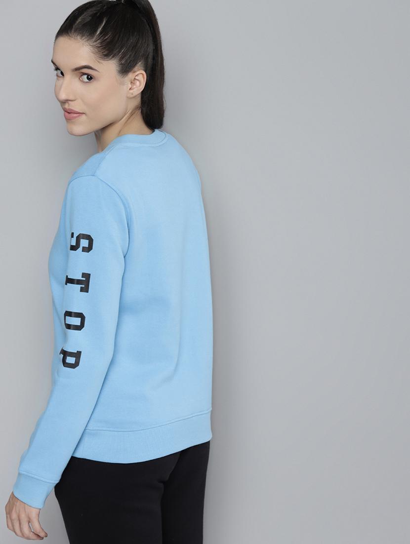 crew neck printed sweatshirt - 18030147 - Standard Image - 2