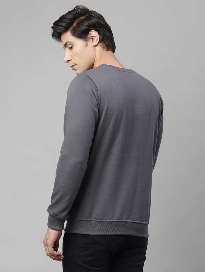 mens chest print sweatshirt - 18030793 -  Standard Image - 2