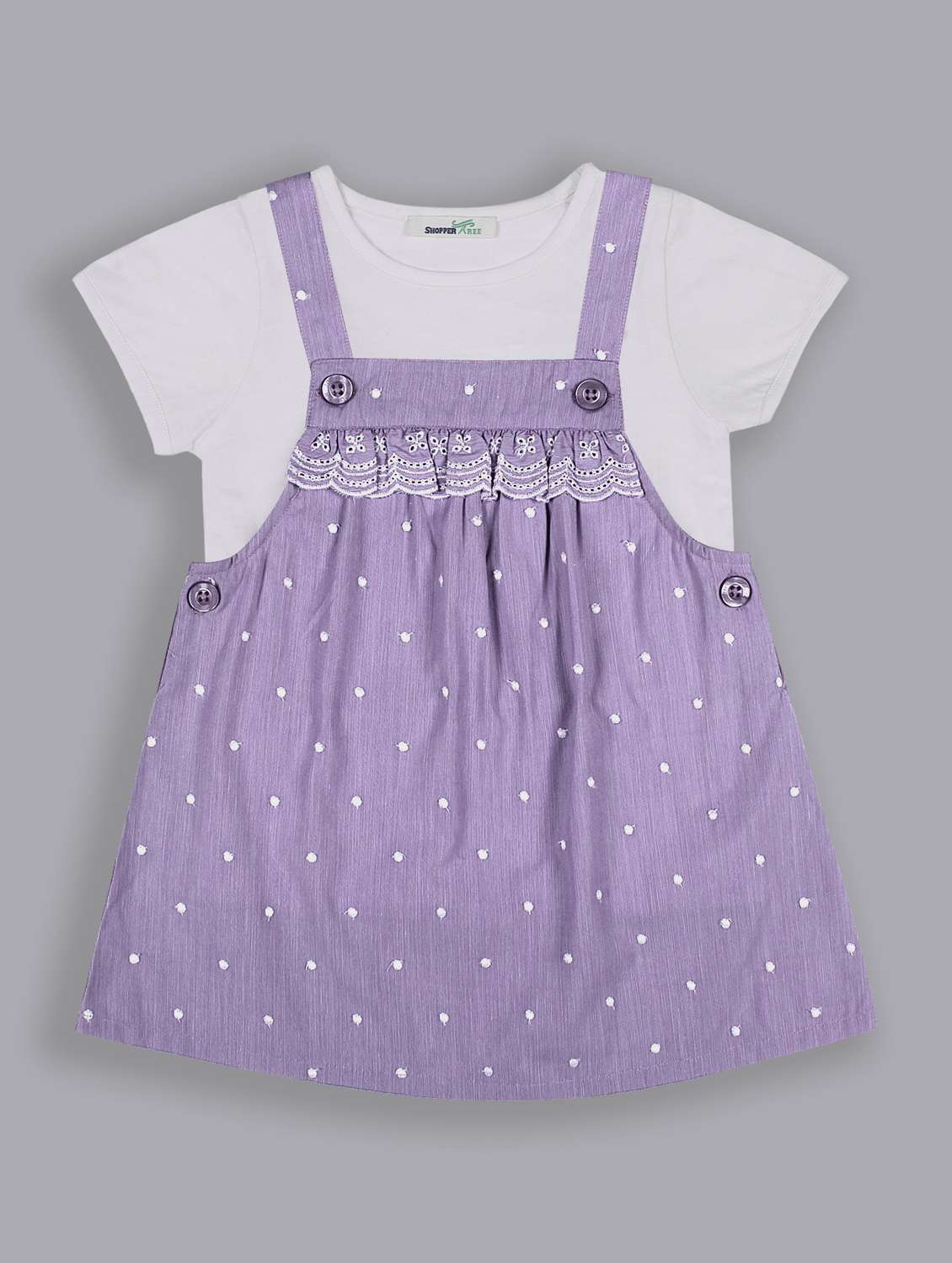 purple printed twin sets